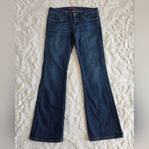 Vigoss Women's Jeans Flared Dark Wash Size 7